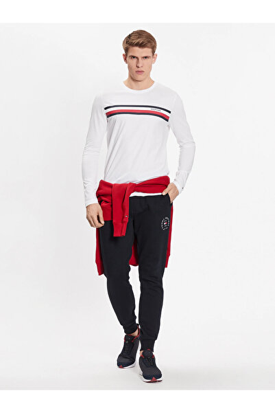 Tommy Hilfiger Monotype Chest Stripe Longsleeve Slim Fit