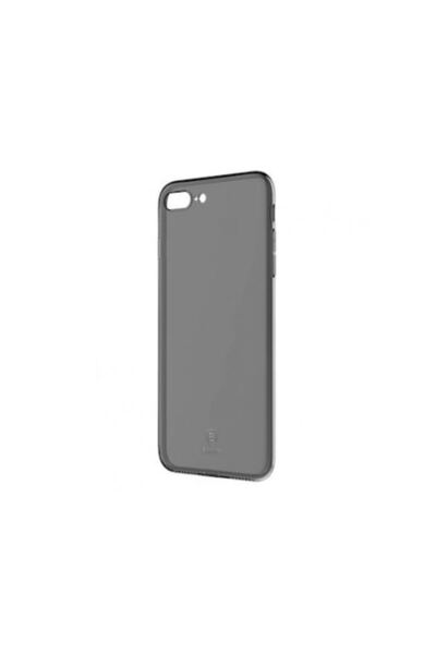 Baseus Carcasă subțire TPU Baseus, ușoară și protectoare, pentru iPhone 8 Plus/7 Plus, neagră transparentă