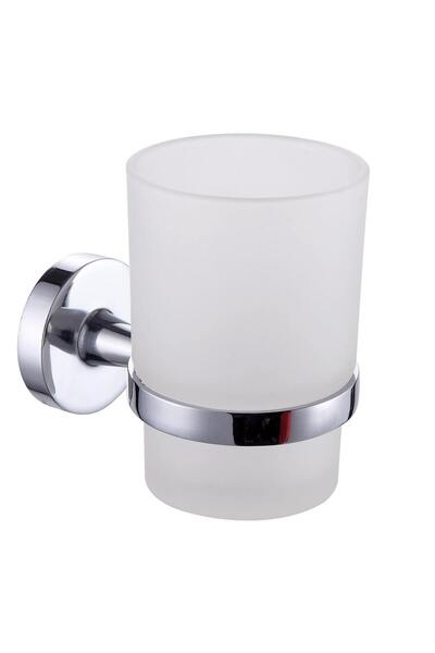 Iobagno Bathroom glass for personal hygiene with holder, Alfa AC1505, glass, ...