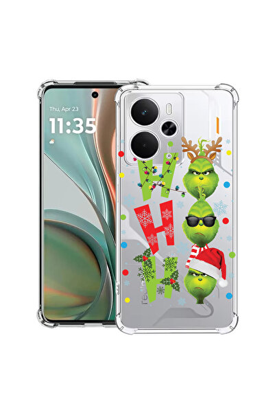 bestcase Carcasă antișoc pentru Realme 14 5G, Grinch - Ho Ho Ho, 2052023 AS 1602