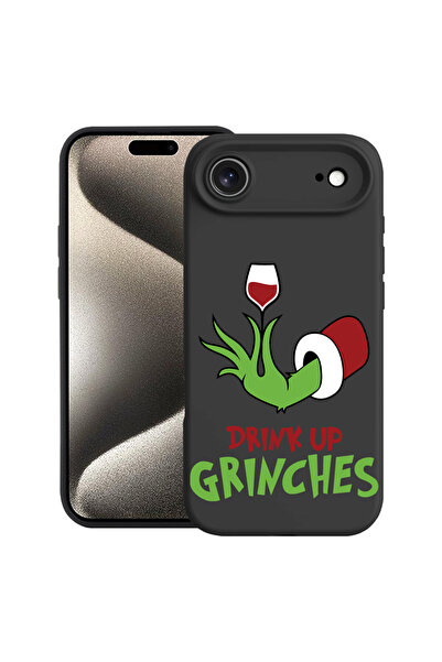 bestcase Carcasă premium din silicon pentru Apple iPhone 17 Air, Grinches - D...