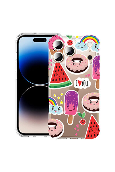 bestcase Carcasă antișoc pentru Apple iPhone 17 Pro Max, senzație de vară, 20...