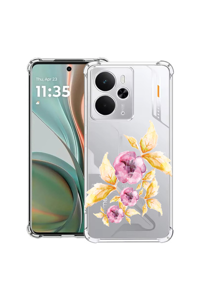 bestcase Carcasă antișoc pentru Poco M7 Pro 5G, cu design floral pastel, 2099...