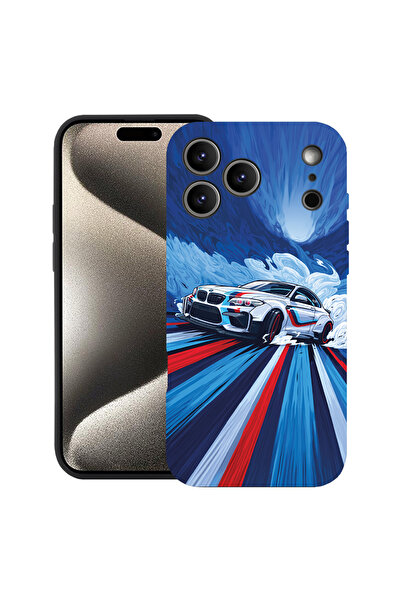 bestcase Husă premium din silicon pentru Apple iPhone 17 Pro, BMW 3 E46, 2052...