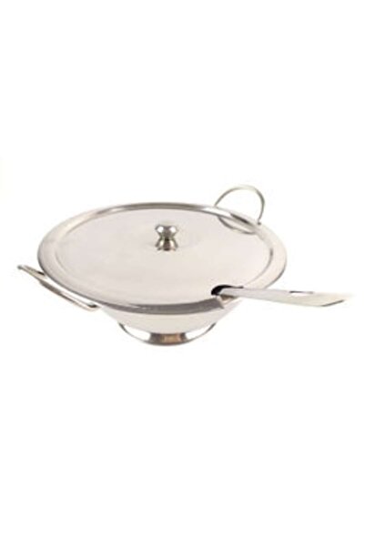 KASEMI Bread Basket, 1103641, Stainless Steel, Silver, 26 x 5 cm