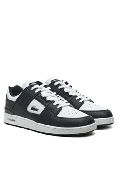 Lacoste Ανδρικά αθλητικά παπούτσια μαύρα LACOSTE-748SMA0016 312 ΜΑΥΡΟ/ΛΕΥΚΟ