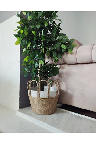 bayram taşcıoğlu home desing 30*25 Organizer Basket Flower Pot Gift Basket Fl...