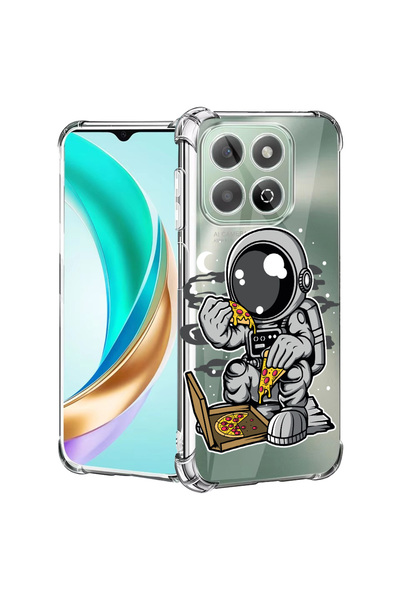 bestcase Carcasă antișoc pentru Honor X7d / 400 Smart, Astronaut Pizza, 2078524 AS 1004