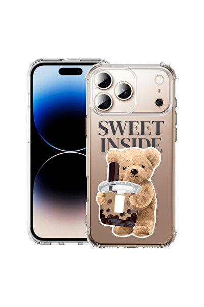 bestcase Carcasă antișoc pentru Apple iPhone 17 Pro, Teddy Bear Sweet Inside,...