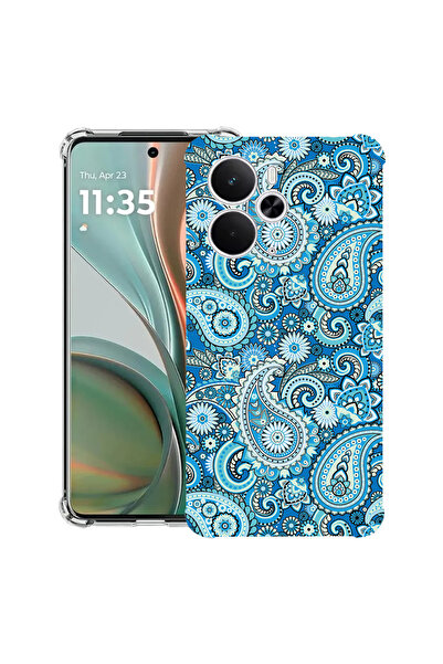 bestcase Carcasă antișoc pentru Poco M7 Pro 5G, cu design albastru non-figurativ, 2099994 AS 1438