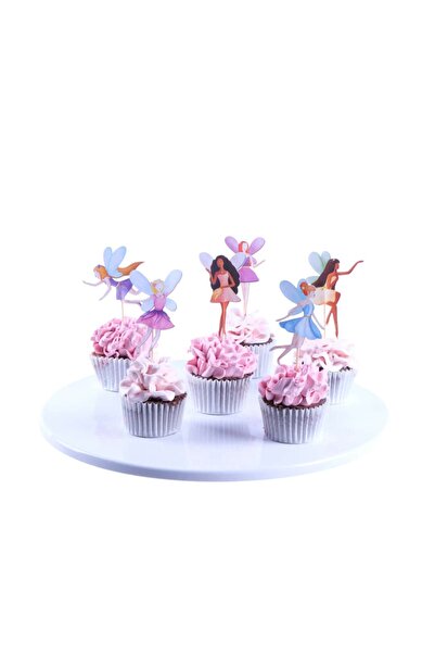 Forpus Kids Peri Kızı Cupcake Seti - Fairy Cupcake Kit - 12'li