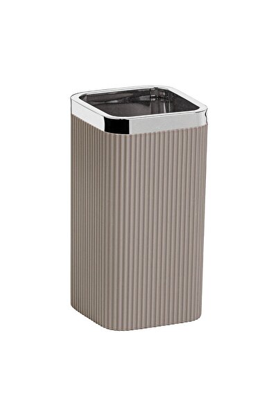 Okyanus Home Bathroom cup for personal hygiene, Stella OKY-464-1, polystyrene + ABS, stand, brown +