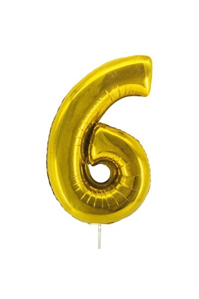 ANTBRO Balon de petrecere nr. 6, auriu metalic