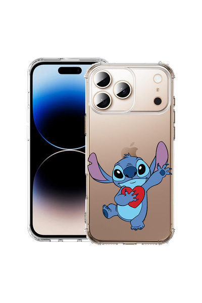 bestcase Carcasă antișoc pentru Apple iPhone 17 Pro Max, Love Stitch, 2052026 AS 1889