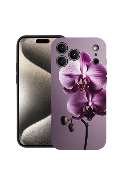 bestcase Carcasă premium din silicon pentru Apple iPhone 17 Pro, Orhidee roz,...