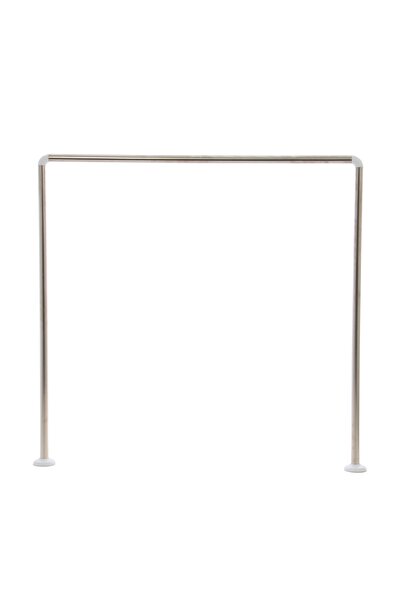 KADDA Bară pentru perdea de duș, oțel, cromată, SW 134 B, 80 x 80 x 80 cm