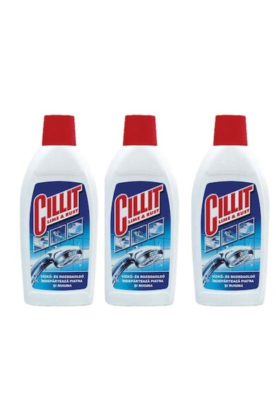 Cillit Detergent Piatra&Rugina, 3 x 450 ml
