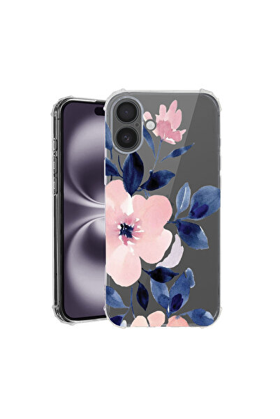bestcase Carcasă antișoc pentru Apple iPhone 17, Colecția Pastel Colors Flowe...