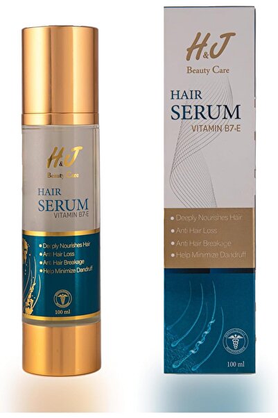 H&J BEAUTY CARE سيروم الشعر H&J - تركيبة مغذية ومرممة لشعر قوي ولامع وصحي - م...