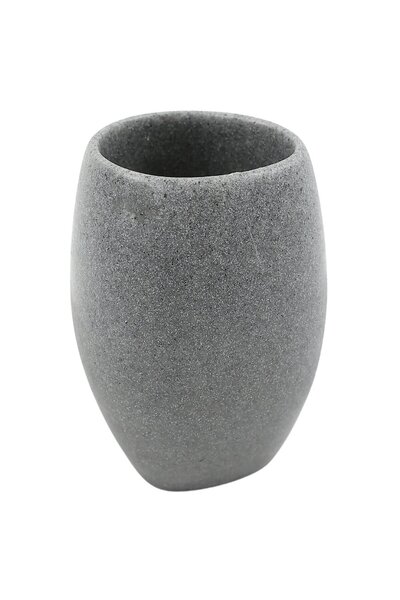 KADDA Personal Hygiene Bathroom Cup, Onda BPO-0284C, Polyrasin, Anthracite, 6...