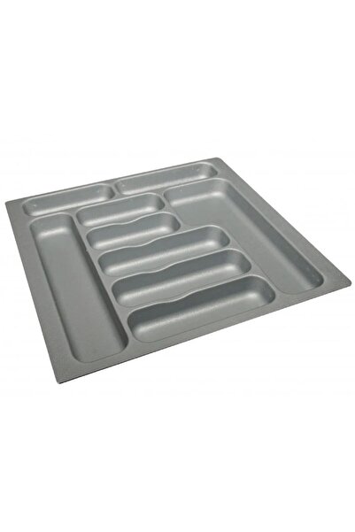 IFL Cutlery Tray for Drawer, 18831, Plastic, Gray, 55.5 x 49 x 5 cm