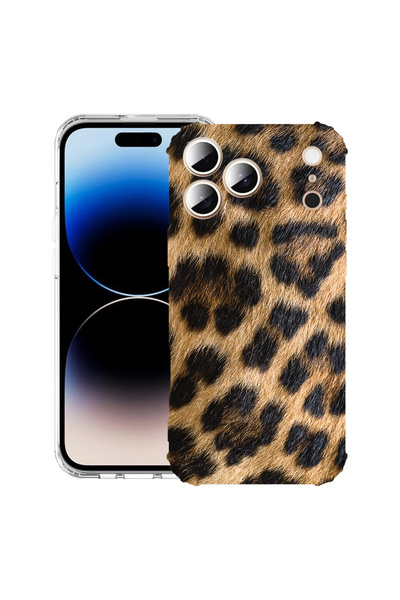 bestcase Αντικραδασμική θήκη για Apple iPhone 17 Pro, μοτίβο λεοπάρ, 2052025 ...
