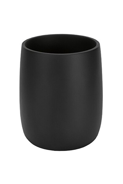 Kleine Wolke Bathroom Cup for Personal Hygiene, Bonny, Polyresin, Black, 8.5 ...