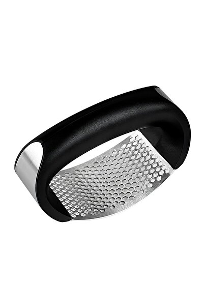 Paxton Presă de usturoi, ATM97, plastic + oțel inoxidabil, neagră, 10,8 cm