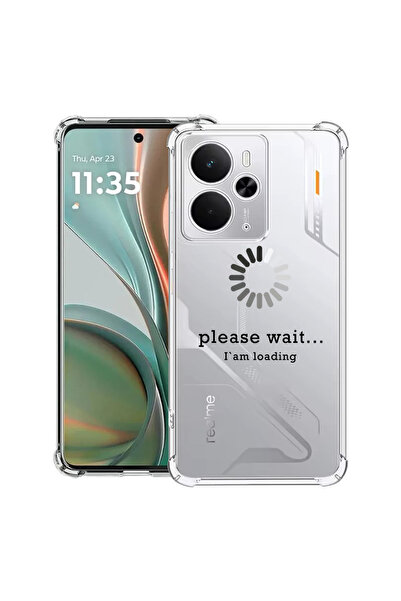 bestcase Αντικραδασμική θήκη για Realme 14 5G, Παρακαλώ περιμένετε..., 205202...