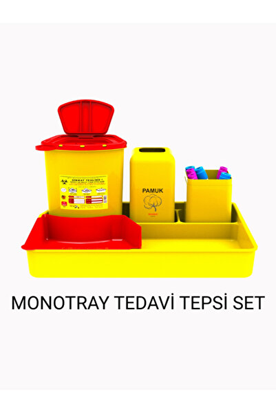TELKAR Monotray Tedavi Tepsi Set