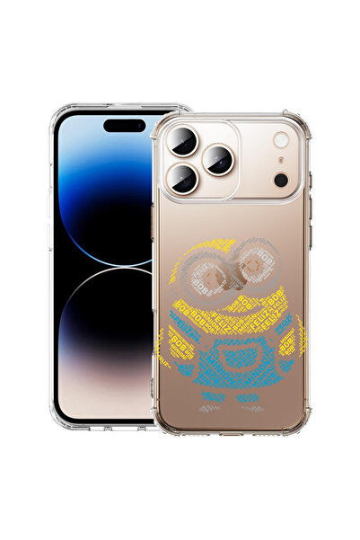 bestcase Carcasă antișoc pentru Apple iPhone 17 Pro, Calligraphy Minion, 2052...