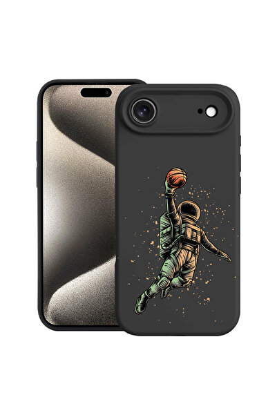 bestcase Carcasă premium din silicon pentru Apple iPhone 17 Air, Astronaut Ba...