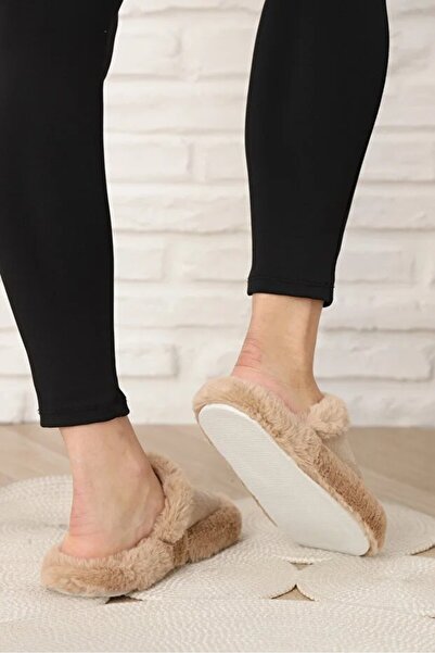 Jackers Γυναικείες χειμερινές παντόφλες από βελούδινο μαλλί με αθόρυβη σόλα