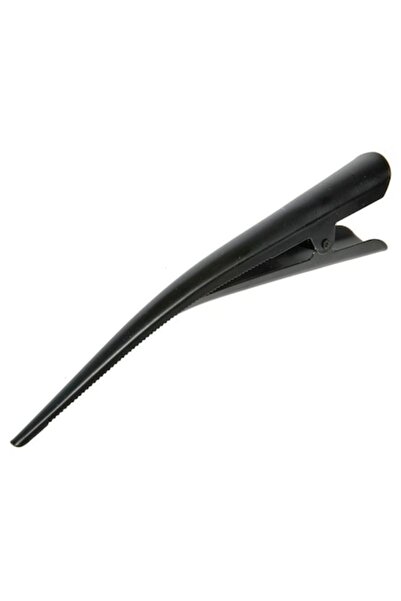 ANTBRO - Clemă metalică de păr neagră, 11,5 cm