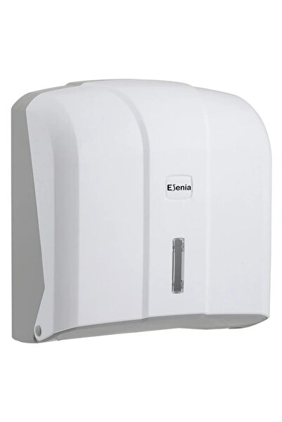 ESENIA Dispenser hartie K4, prosoape pliate, ABS, alb, 28 x 27 x 13 cm