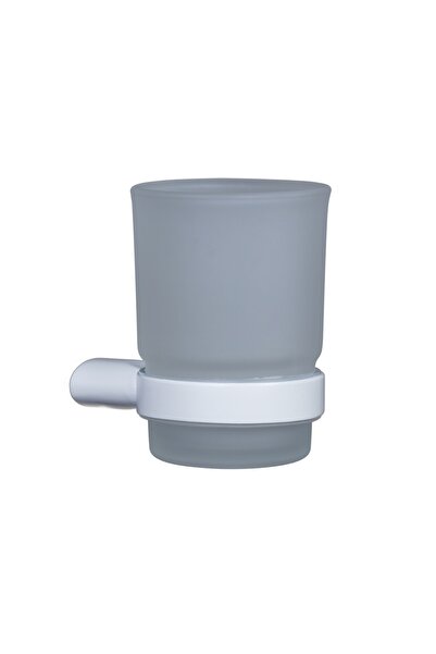 Iobagno Pahar de baie pentru igienă personală cu suport, Marylin AR1705WH, 9,...