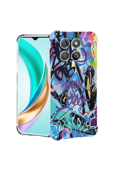 bestcase Carcasă antișoc pentru Honor X7d / 400 Smart, Graffiti, 2078524 AS 1184