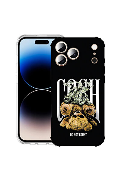 bestcase Αντικραδασμική θήκη για Apple iPhone 17 Pro Max, αρκουδάκι με χρήματ...