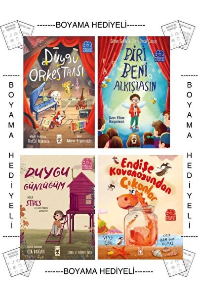 Timaş Çocuk Boyamalı Duygu Orkestrası Biri Beni Alkışlasın Duygu Günlüğüm End...