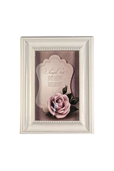 Others Photo Frame DL2461, Rectangular, 15 x 10 cm, White, Plastic