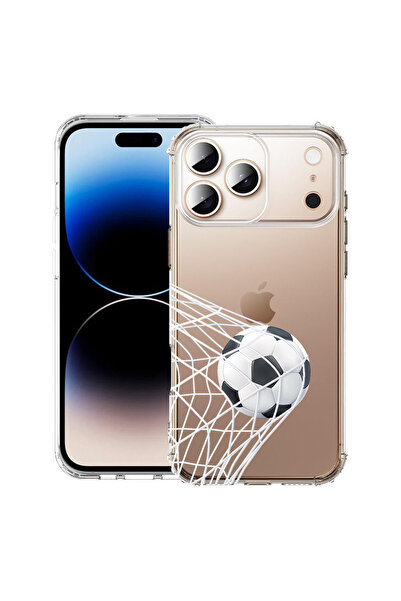 bestcase Αντικραδασμική θήκη για Apple iPhone 17 Pro, Ποδόσφαιρο - Gooooaall,...