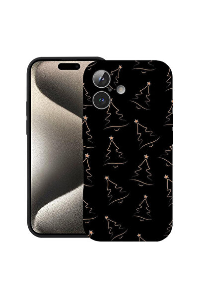 bestcase Carcasă premium din silicon pentru Apple iPhone 17, Brad de Crăciun,...