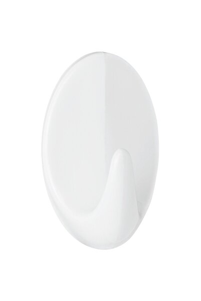 Tesa Cuier baie Permanent 66603, montaj pe perete, alb, set 2 bucati