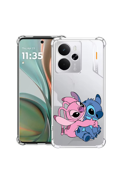 bestcase Carcasă antișoc pentru Realme 14 5G, model Angel Hugging Stitch, 205...