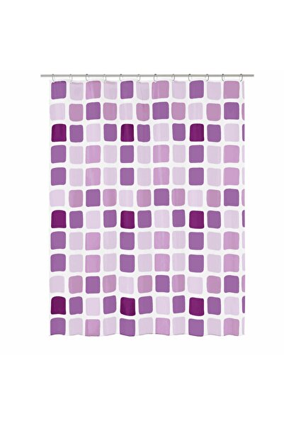 Kleine Wolke Perdea dus Sonny 34179, model geometric, nuante violet, 180 x 20...