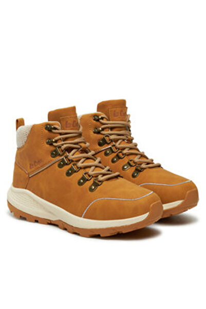 Lee Cooper γυναικεία μποτάκια μέχρι τον αστράγαλο LCJ-24-03-3075LA καφέ