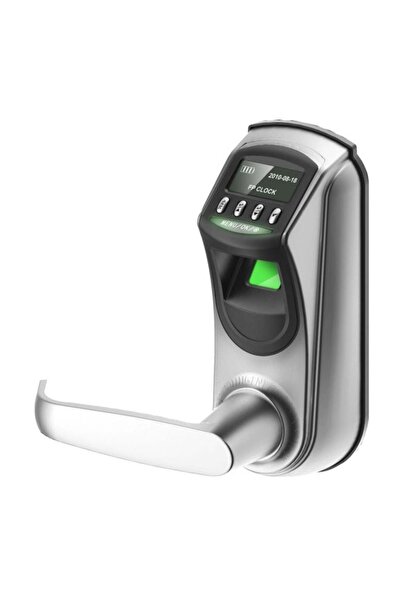 DIY قفل باب ببصمة الإصبع L7000 فضي/أسود