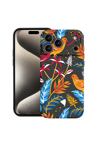 bestcase Θήκη σιλικόνης Premium για Apple iPhone 17 Pro, Colorful Birds, 2052...