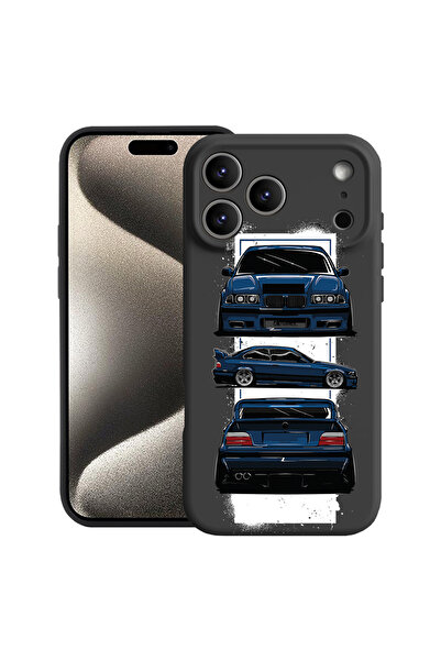 bestcase Husă premium din silicon pentru Apple iPhone 17 Pro, BMW E36, 205206...