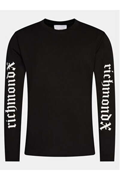 Richmond X Ανδρικό Μακρυμάνικο UMP24139TS Μαύρο